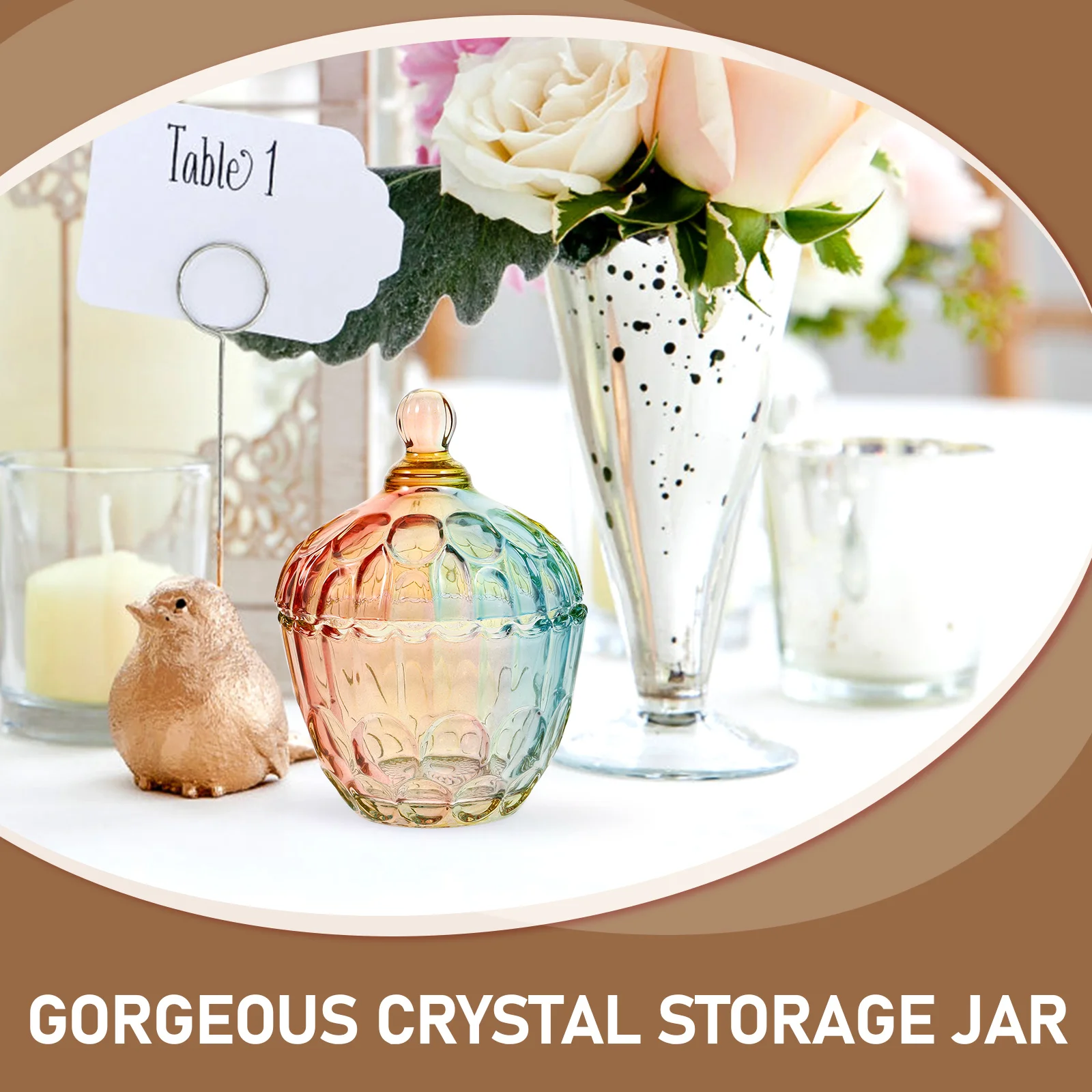 Transparent Glass Jar with Lid Airtight Food Container for Sugar Snacks Preserves Jams Dry Fruits Tea Leaves Kitchen Storage
Transparent Glass Jar with Lid Airtight Food Container for Sugar Snacks Preserves Jams Dry Fruits Tea Leaves Kitchen Storage