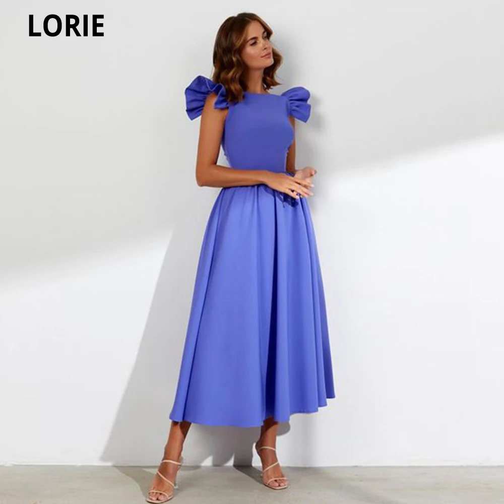 LORIE Purple Evening Dress 2022 Short Ruffles Sleeves With Pockets Ankle Length Prom Party Gown For Graduation Vestidos De Noche
LORIE Purple Evening Dress 2022 Short Ruffles Sleeves With Pockets Ankle Length Prom Party Gown For Graduation Vestidos De Noche