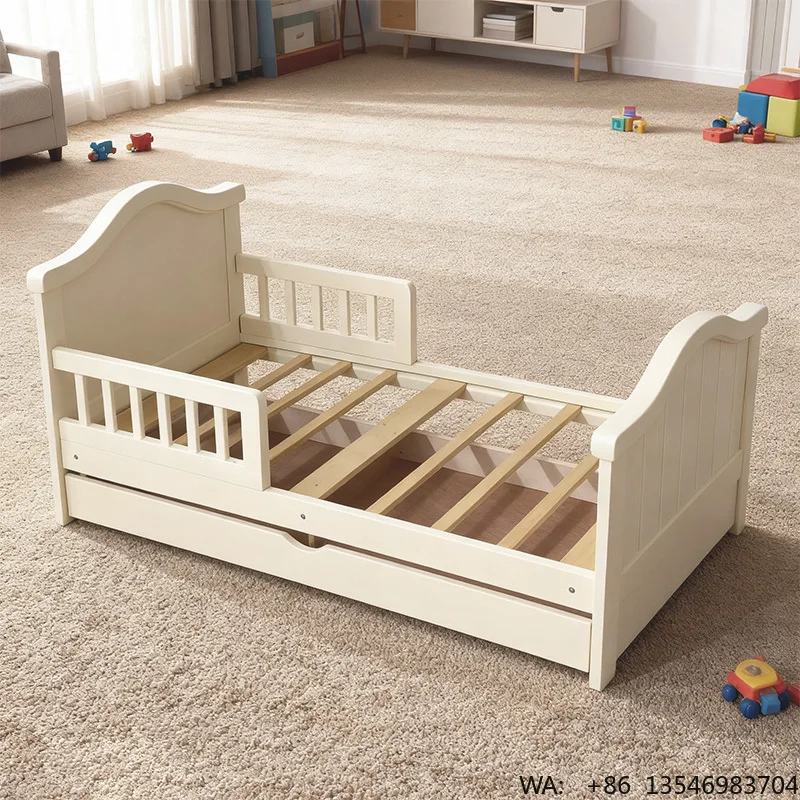 Modern 130*70cm Storage Floor White Toddler Bed Frame Beds Wooden Baby Crib for Kids Boys
Modern 130*70cm Storage Floor White Toddler Bed Frame Beds Wooden Baby Crib for Kids Boys