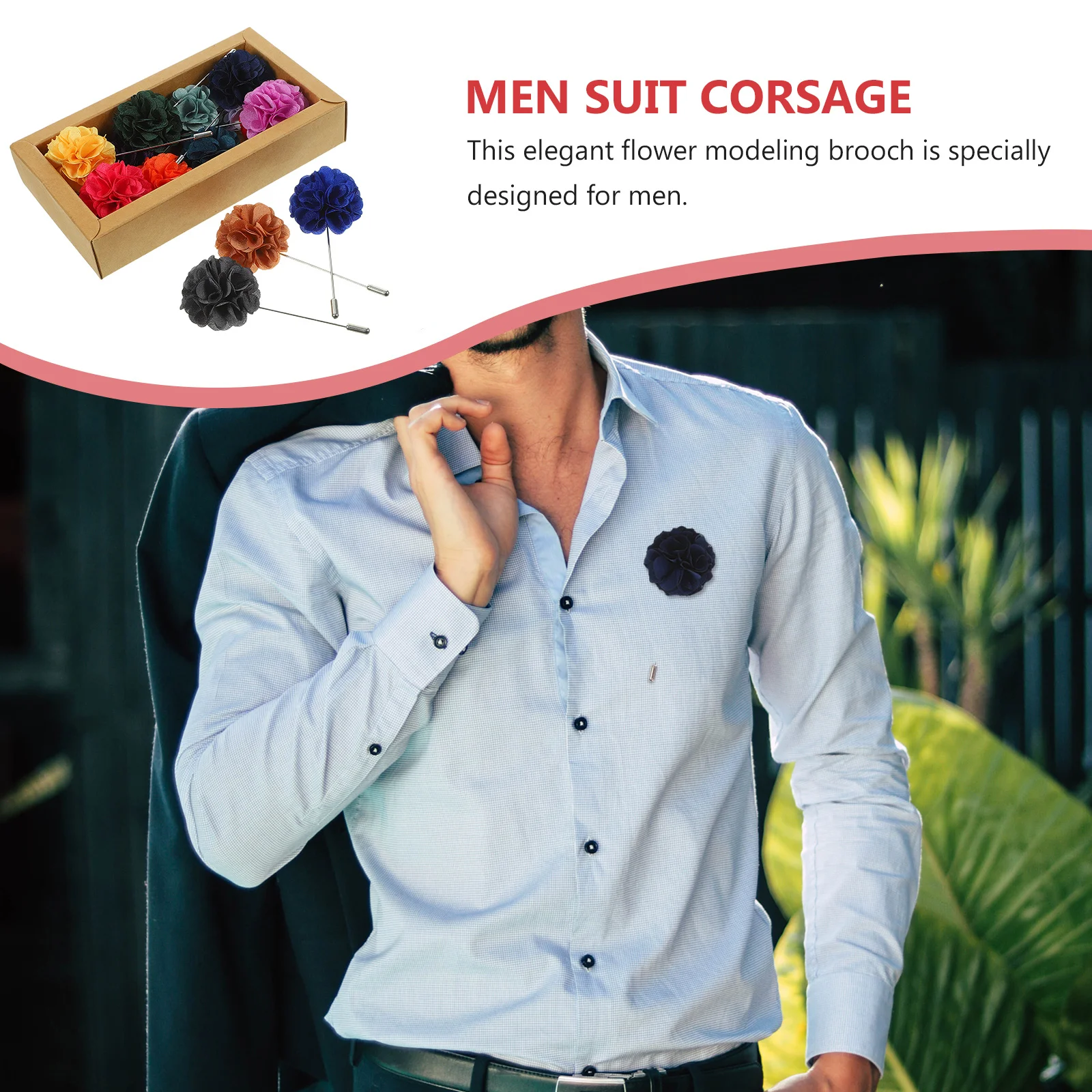 16Pcs Men Suit Brooch Elegant Flower Pin Lapel Collar Brooch Clothes Corsage Stylish Accessory Men Suit Corsage
16Pcs Men Suit Brooch Elegant Flower Pin Lapel Collar Brooch Clothes Corsage Stylish Accessory Men Suit Corsage