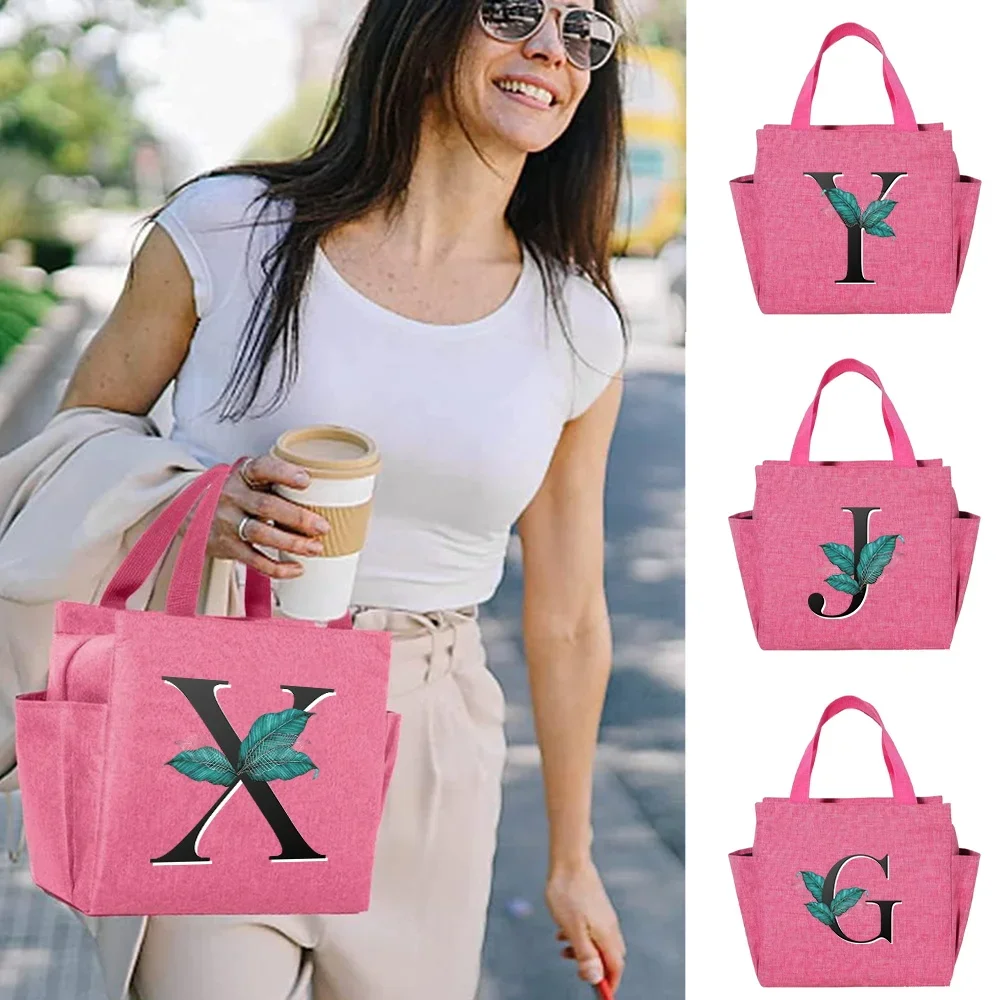 Lunch Bag Kids BIG Capacity Printing Leaf Series Insulation Cute Pink Picnic Bags Waterproof Lunch Box Outdoor Picnic
Lunch Bag Kids BIG Capacity Printing Leaf Series Insulation Cute Pink Picnic Bags Waterproof Lunch Box Outdoor Picnic