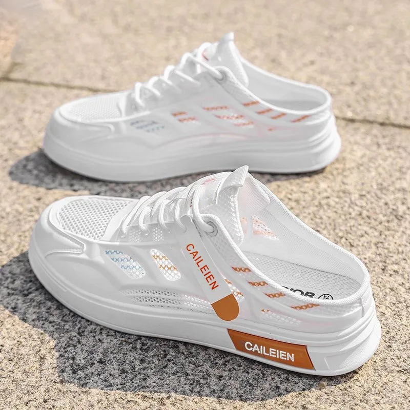 Fashion Men Summer Soft Sole Half Slippers 2026 Lightweight Slip-on Sandals Breathable Low Cut Flat Casual Shoes Zapatos Hombre
Fashion Men Summer Soft Sole Half Slippers 2026 Lightweight Slip-on Sandals Breathable Low Cut Flat Casual Shoes Zapatos Hombre