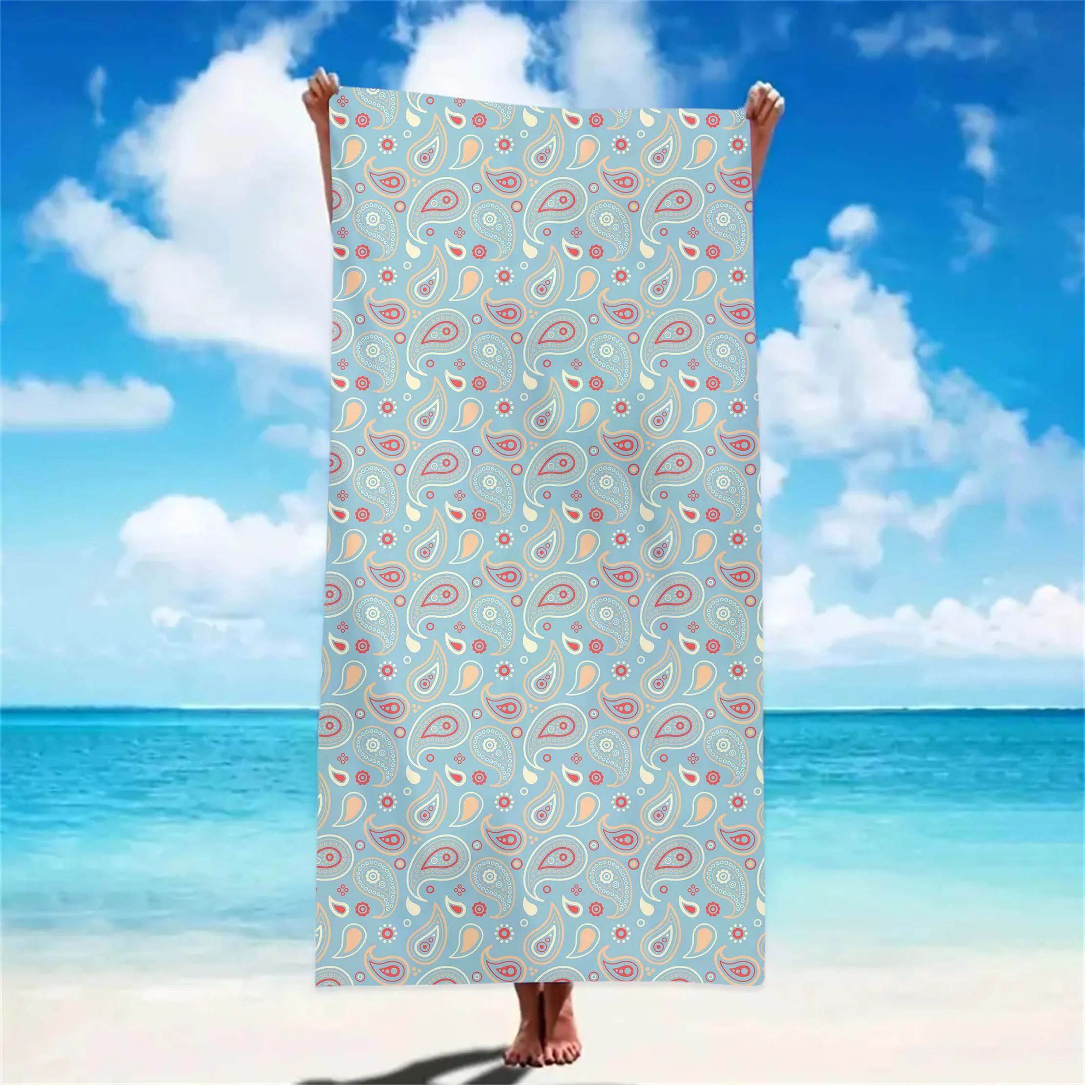 3D printed pattern beach towel towel bath towel soft and comfortable lightweight anti-sand quick-drying summer outdoor beach
3D printed pattern beach towel towel bath towel soft and comfortable lightweight anti-sand quick-drying summer outdoor beach