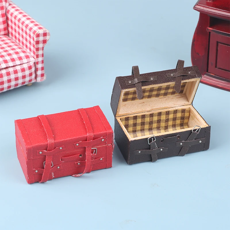 1:12 Dollhouse Miniature Miniature Suitcase Luggage Box Storage Box Home Model Decor Doll House Accessories
1:12 Dollhouse Miniature Miniature Suitcase Luggage Box Storage Box Home Model Decor Doll House Accessories