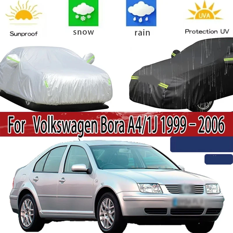 For Volkswagen Bora A4/1J 1999-2006 Full Car Covers Outdoor Sun Anti UV Rain Snow Dust Protection Oxford Cloth Accessories
For Volkswagen Bora A4/1J 1999-2006 Full Car Covers Outdoor Sun Anti UV Rain Snow Dust Protection Oxford Cloth Accessories