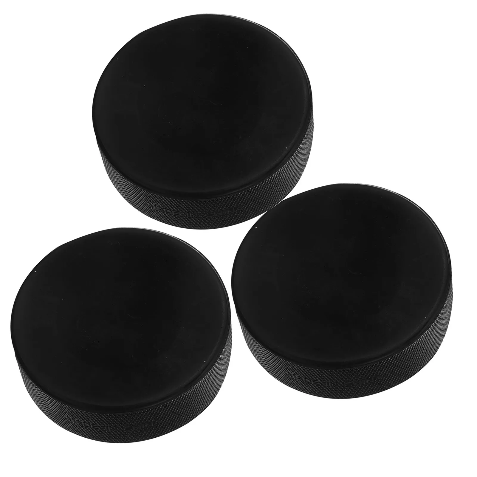 3Pcs Black Rubber Ice Hockey Puck High Durability Training Practice Grip Hockey Accessory for Indoor Outdoor Game Competition
3Pcs Black Rubber Ice Hockey Puck High Durability Training Practice Grip Hockey Accessory for Indoor Outdoor Game Competition