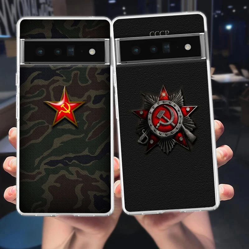 Phone Case Cover for Google Pixel 10 9 8 7 6 5 4 4XL Soft TPU 7A 6A 5A 4A 3A Pro XL 5G Transparent Shell Vintage USSR CCCP Capas
Phone Case Cover for Google Pixel 10 9 8 7 6 5 4 4XL Soft TPU 7A 6A 5A 4A 3A Pro XL 5G Transparent Shell Vintage USSR CCCP Capas