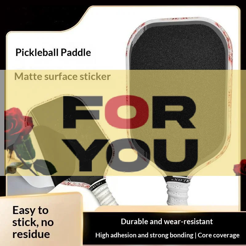 【OD】2 PCS Pickleball Paddle Frosted Surface Sticker Residue Free Adhesive Wearproof For Training Matches
【OD】2 PCS Pickleball Paddle Frosted Surface Sticker Residue Free Adhesive Wearproof For Training Matches