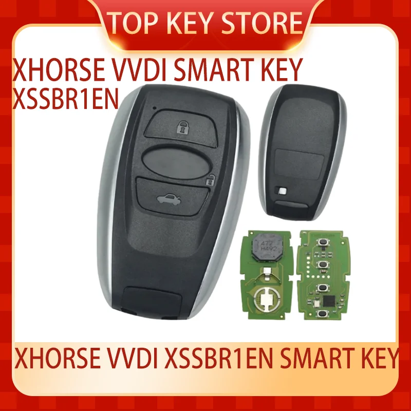 Xhorse XSSBR1EN VVDI smart key keyless go Universal remote key SUB ARU type VVDI2 VVDI Mini key tool Max VVDI key tool plus Midi
Xhorse XSSBR1EN VVDI smart key keyless go Universal remote key SUB ARU type VVDI2 VVDI Mini key tool Max VVDI key tool plus Midi