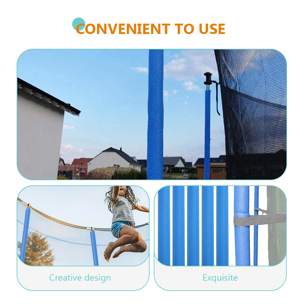 5Pcs Trampoline Pole Protective Foam Sleeves Padding Tubes Impact Covers Kids Play Area Safety Foams Tubes
5Pcs Trampoline Pole Protective Foam Sleeves Padding Tubes Impact Covers Kids Play Area Safety Foams Tubes