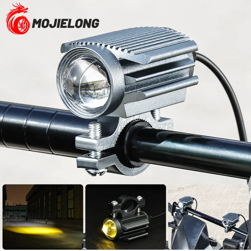 Motorcycle LED headlight assembly, three-wheel vehicle, electric vehicle, road lighting, spotlight, super-bright driving light
Motorcycle LED headlight assembly, three-wheel vehicle, electric vehicle, road lighting, spotlight, super-bright driving light