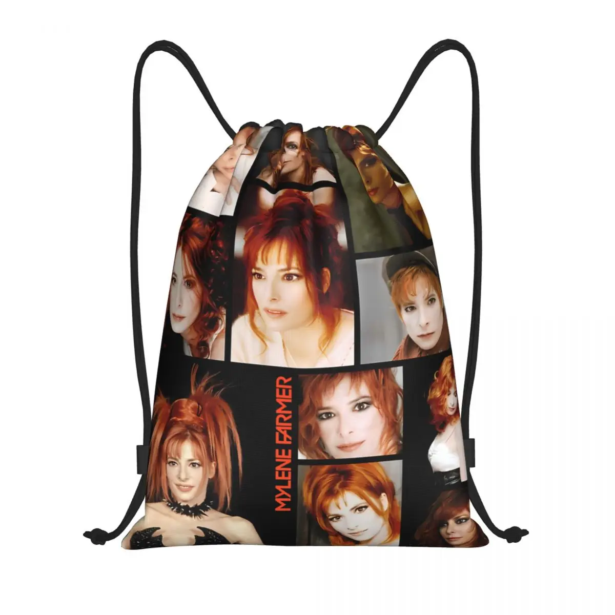 Custom Mylene Farmer French Singer Actor Drawstring Backpack Bags Men Women Lightweight Gym Sports Sackpack Sacks for Shopping
Custom Mylene Farmer French Singer Actor Drawstring Backpack Bags Men Women Lightweight Gym Sports Sackpack Sacks for Shopping