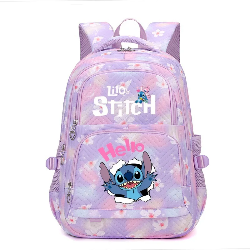 Disney Large Capacity Kids Backpack Stitch Cartoon Print Waterproof Schoolbag Portable Travel Bag Suitable for Girls
Disney Large Capacity Kids Backpack Stitch Cartoon Print Waterproof Schoolbag Portable Travel Bag Suitable for Girls