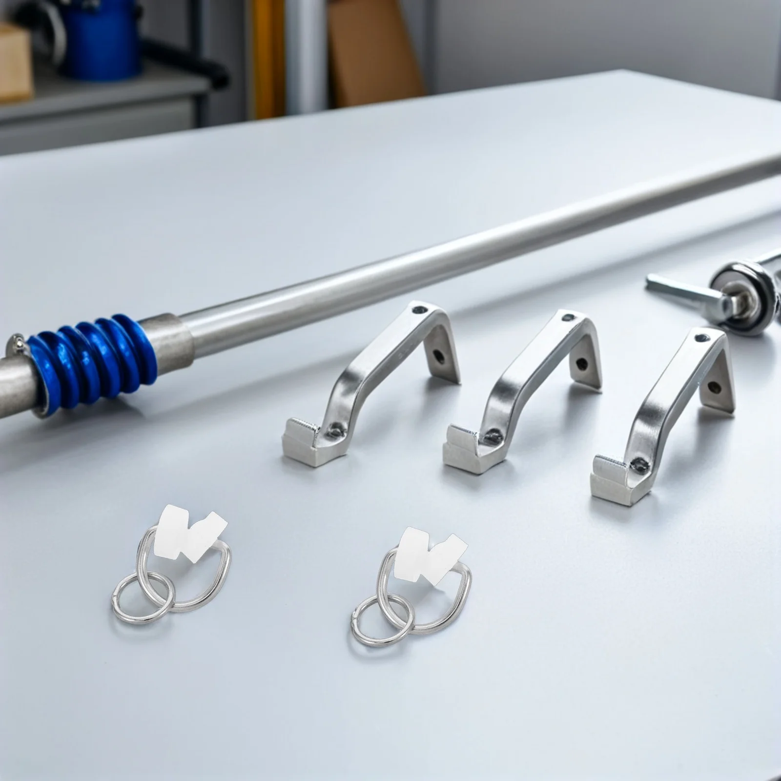 50pcs Caravan Hooks Metal Curtain Track Gliders With Silent Rollers Heavy Duty Wheeled Carriers For Rv Window Privacy -
50pcs Caravan Hooks Metal Curtain Track Gliders With Silent Rollers Heavy Duty Wheeled Carriers For Rv Window Privacy -