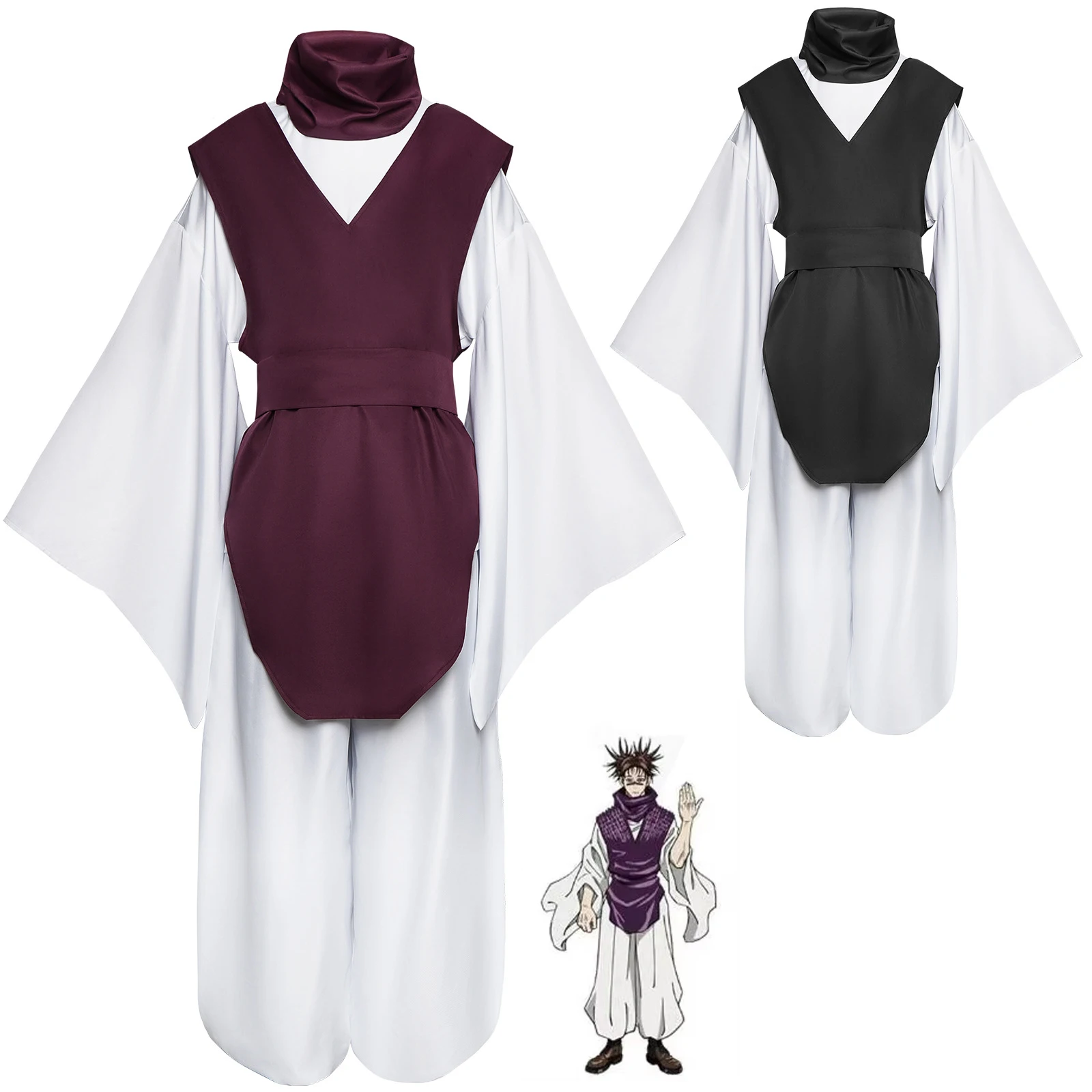 Anime Jujutsu JJK Choso Cosplay Costume Kaisen Top+Vest+Pants black Brown Uniform Outfit For Halloween Carnival Party Suit
Anime Jujutsu JJK Choso Cosplay Costume Kaisen Top+Vest+Pants black Brown Uniform Outfit For Halloween Carnival Party Suit
