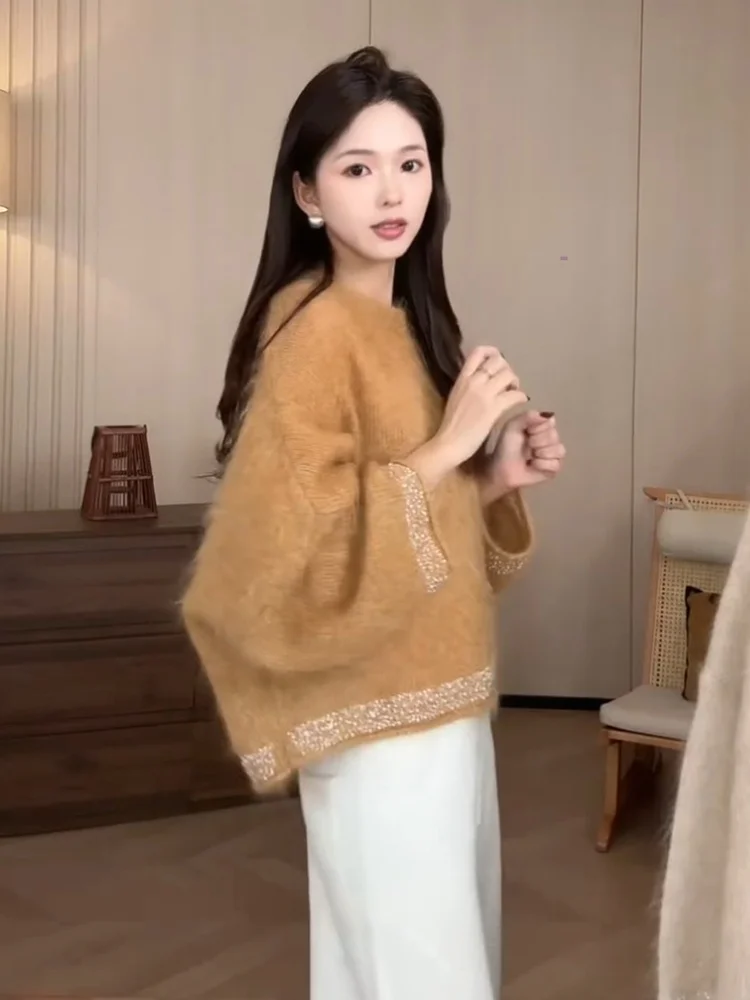 Women's Wool Knitwear Sweater Top Csyx22025 Autumn Winter New Sle Warmth Comfortable Fit round Ne Long Sve ort Length
Women's Wool Knitwear Sweater Top Csyx22025 Autumn Winter New Sle Warmth Comfortable Fit round Ne Long Sve ort Length