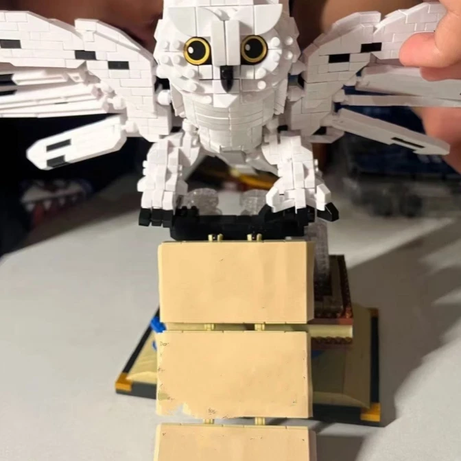 1000+ PCS Micro Particle Magical Owl Building Blocks | Fantasy Movie-Inspired Animal Model | Home Decor & Perfect Festival Gift
1000+ PCS Micro Particle Magical Owl Building Blocks | Fantasy Movie-Inspired Animal Model | Home Decor & Perfect Festival Gift