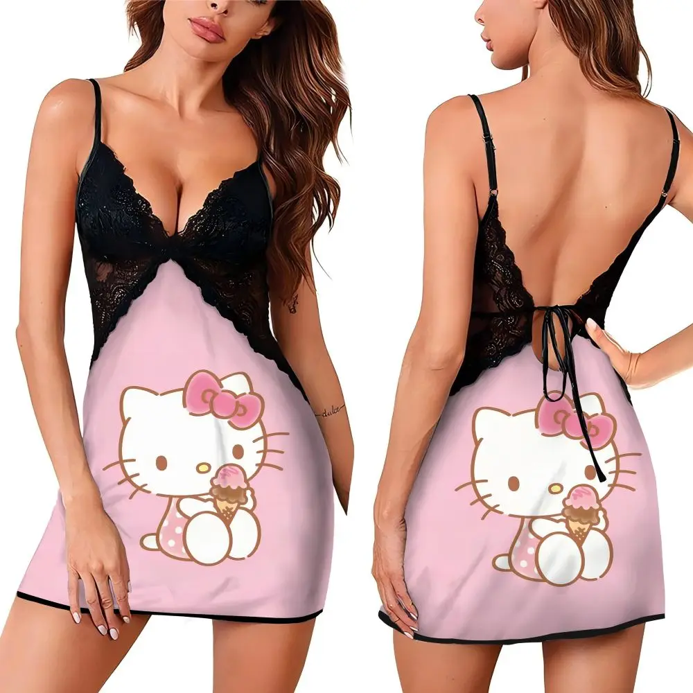 New Fashion Design Nightwear for Women Sexy Charming Female Sleeping Dress Summer Sleevesless Cartoon Pattern Women's Pajama
New Fashion Design Nightwear for Women Sexy Charming Female Sleeping Dress Summer Sleevesless Cartoon Pattern Women's Pajama