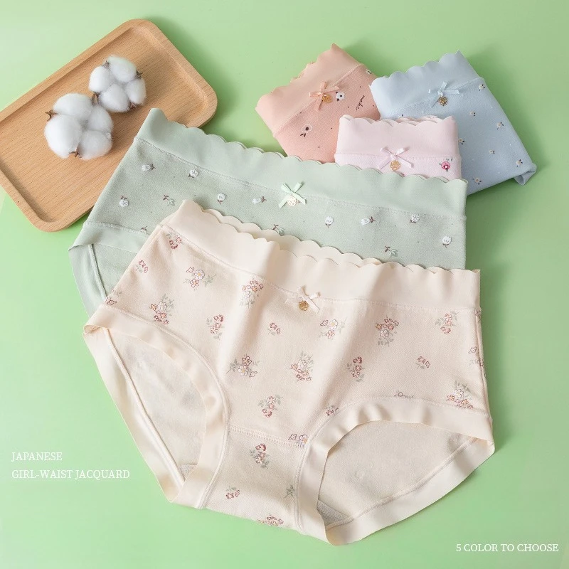 Cotton Women Panties Printed Cute Japanese Girls Briefs Sexy Lingerie Mid-Waist Breathable Seamless Underwears Underpants Panty
Cotton Women Panties Printed Cute Japanese Girls Briefs Sexy Lingerie Mid-Waist Breathable Seamless Underwears Underpants Panty