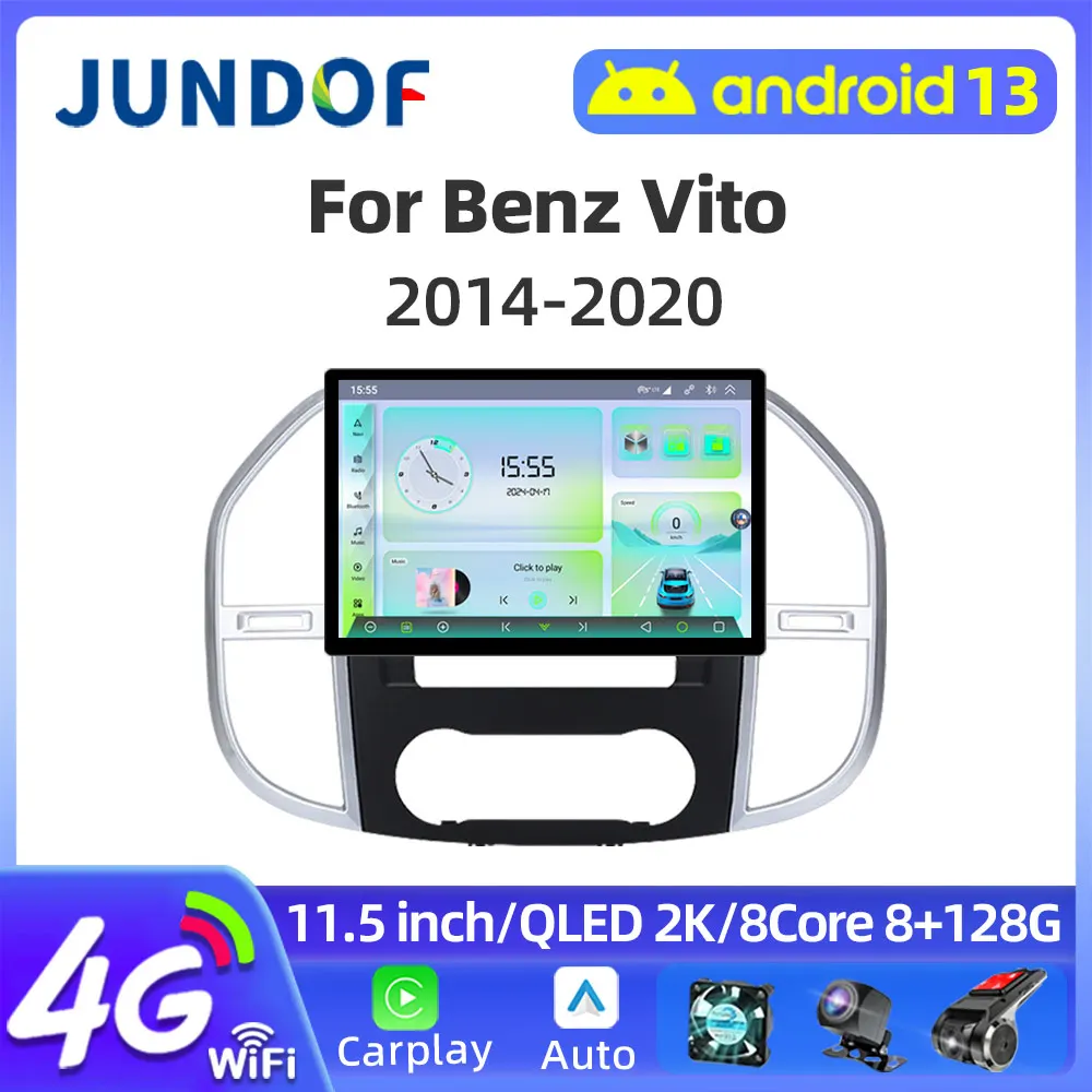 Jundof 11.5“inch 2000*1200P Wireless CarPlay Android Auto Car Radio For Mercedes Benz Vito W447 2014-2020 Multimedia autoradio
Jundof 11.5“inch 2000*1200P Wireless CarPlay Android Auto Car Radio For Mercedes Benz Vito W447 2014-2020 Multimedia autoradio