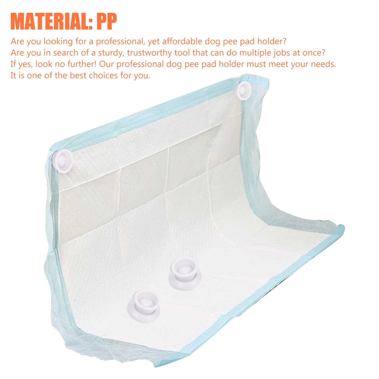 2pcs Pet Urinal Pad Holder Magnetic PP Tray for Dog Pee Pads Reusable Adhesive Design Tidy Home Shop Pet Supply
2pcs Pet Urinal Pad Holder Magnetic PP Tray for Dog Pee Pads Reusable Adhesive Design Tidy Home Shop Pet Supply