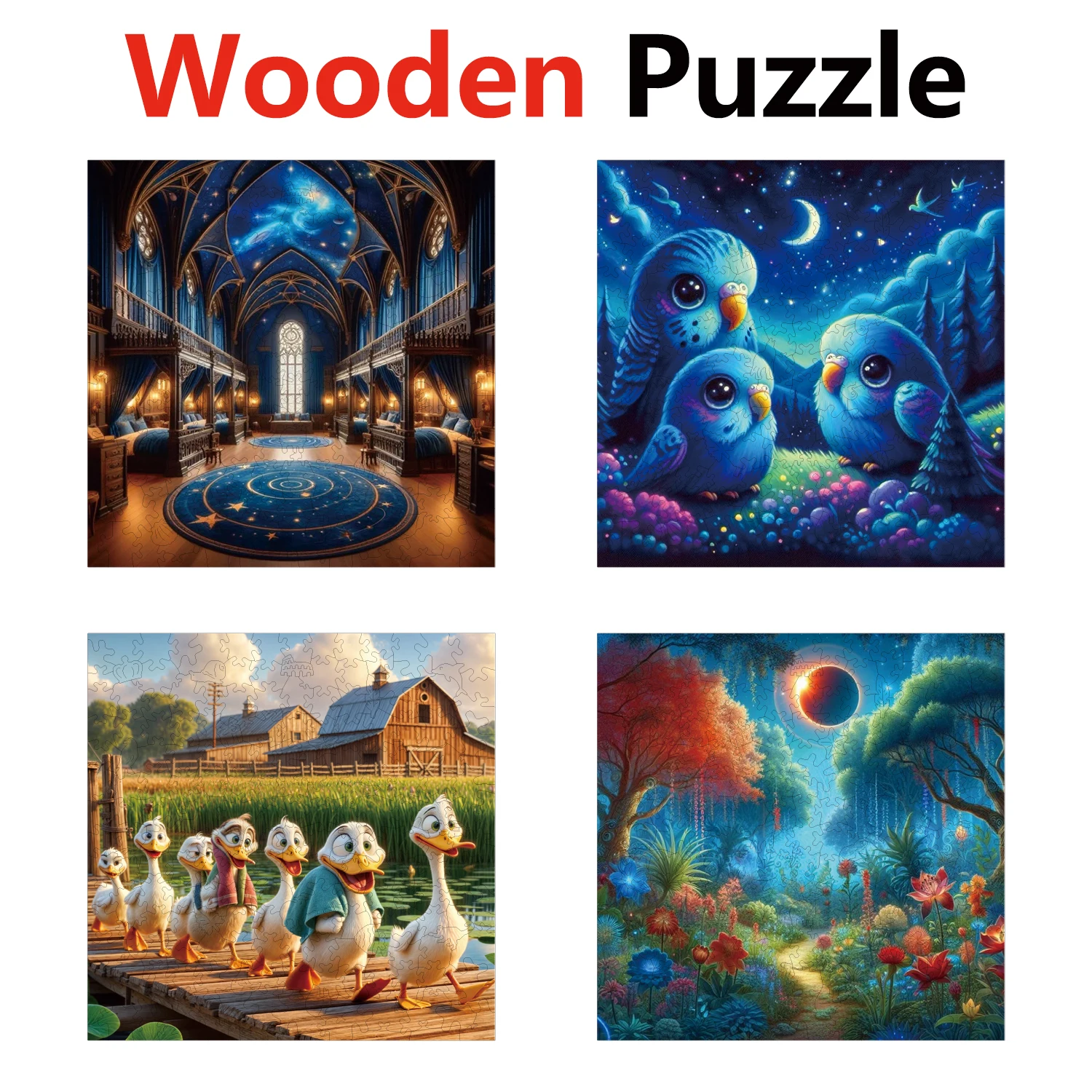 ZFX Ocean Hall of Fame Bird Duck Forest Puzzles Unique Shape High Quality Jigsaw Puzzle Wooden Puzzle Best Gift For Child
ZFX Ocean Hall of Fame Bird Duck Forest Puzzles Unique Shape High Quality Jigsaw Puzzle Wooden Puzzle Best Gift For Child
