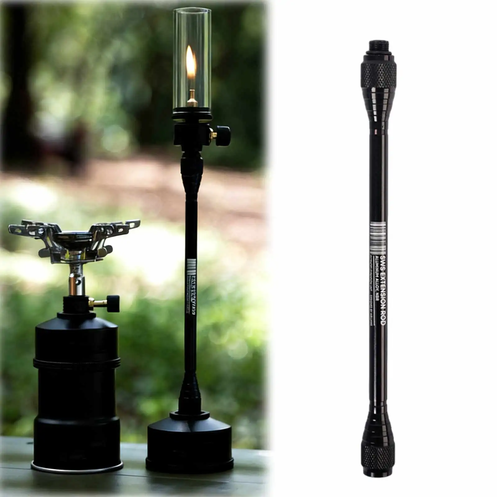 Camping Gas Lantern Extension Rod Aluminum Alloy Extension Tube Gas Tank Converter Easy To Install for Camping and Outdoor Use
Camping Gas Lantern Extension Rod Aluminum Alloy Extension Tube Gas Tank Converter Easy To Install for Camping and Outdoor Use