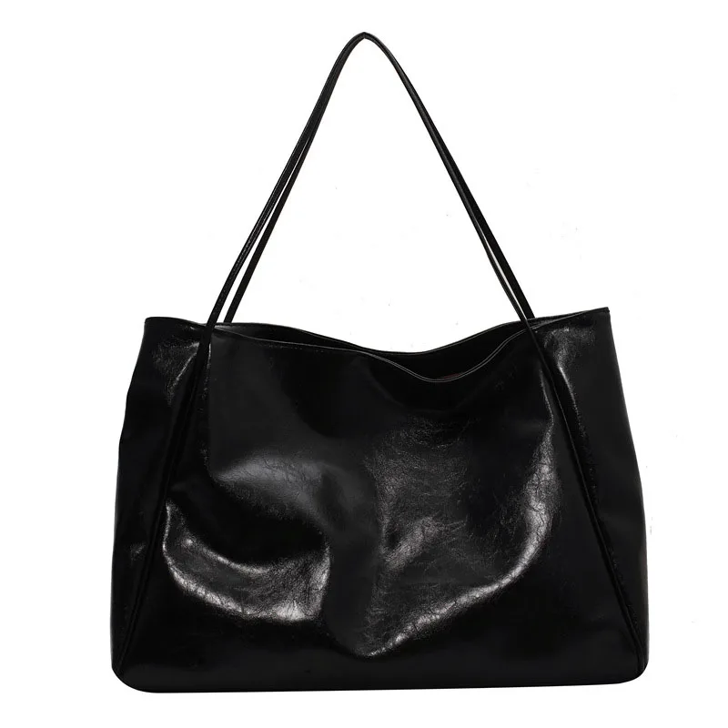Fashionable large capacity PU commuting shoulder bag, casual lightweight women's tote bag, single shoulder crossbody bag
Fashionable large capacity PU commuting shoulder bag, casual lightweight women's tote bag, single shoulder crossbody bag