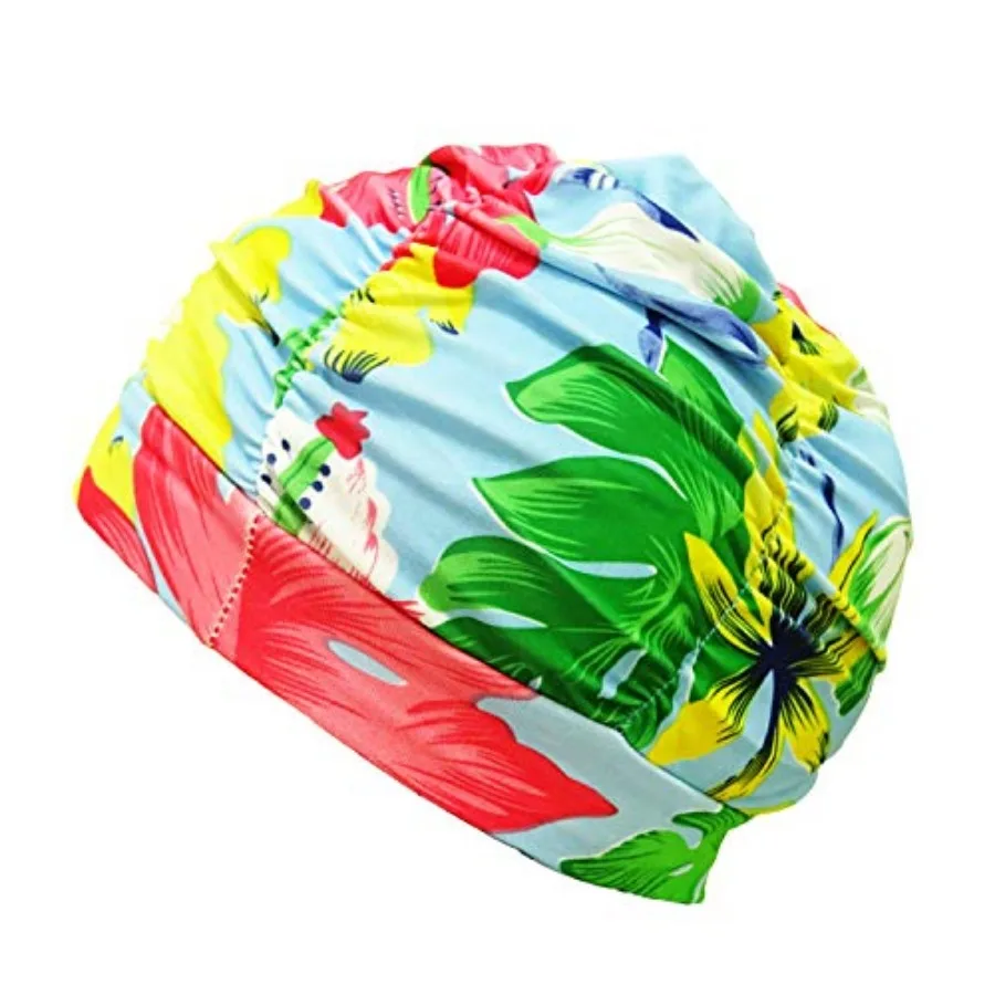 Pleated Swimming Cap Long Hair Swim Cap Bathing Cap, Non-Waterproof Monstera
Pleated Swimming Cap Long Hair Swim Cap Bathing Cap, Non-Waterproof Monstera
