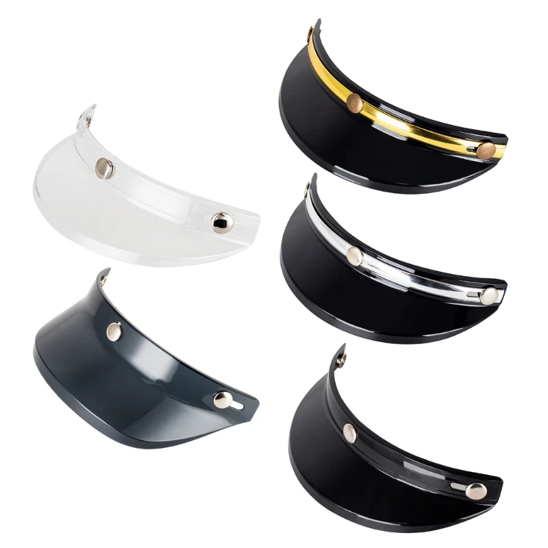 Windproof 3 Snap-Button Visor Shield Lens Visor Up Wind Shield for Open Face Motorbike Helmet AntiUV Fog
Windproof 3 Snap-Button Visor Shield Lens Visor Up Wind Shield for Open Face Motorbike Helmet AntiUV Fog