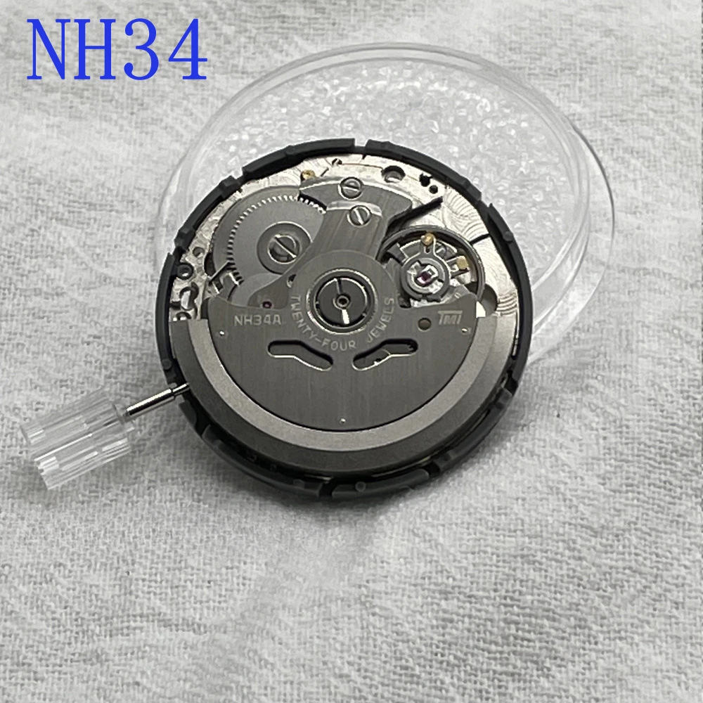 Watch accessories new NH 34A GMT metal automatic mechanical movement, NH34 4-pin machine
Watch accessories new NH 34A GMT metal automatic mechanical movement, NH34 4-pin machine