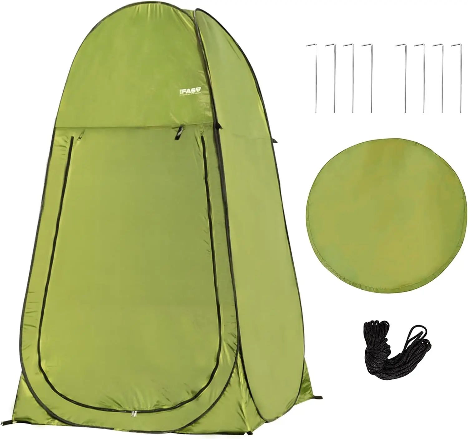 7FT Pop Up Camping Shower Tent Portable Privacy Dressing Tent for Outdoor Beach Fishing
7FT Pop Up Camping Shower Tent Portable Privacy Dressing Tent for Outdoor Beach Fishing