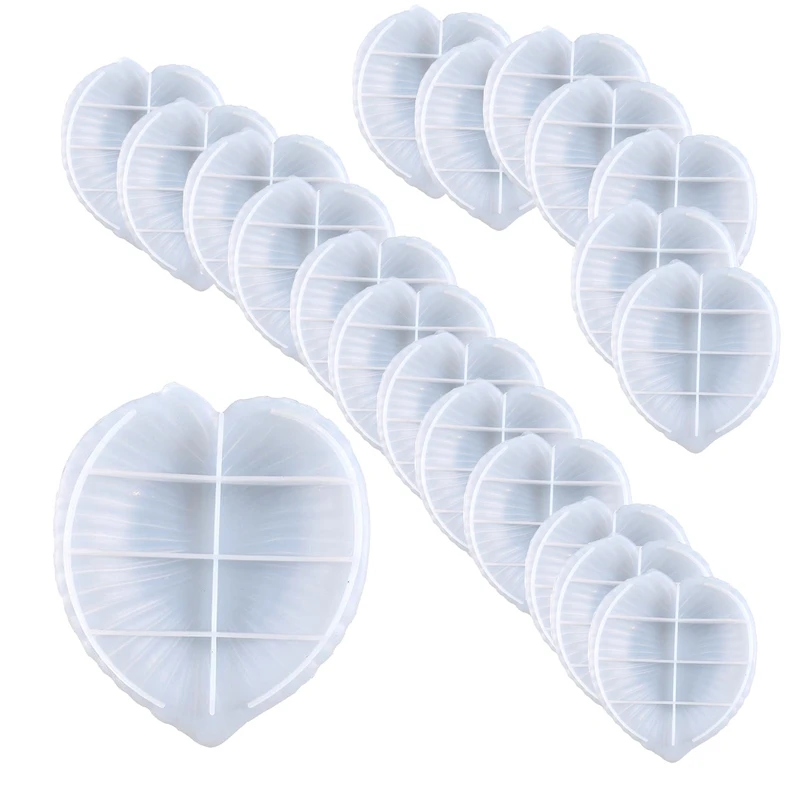 20Pcs Leaf Disc Fruit Snack Storage Silicone Diy Crystal Glue Mold
20Pcs Leaf Disc Fruit Snack Storage Silicone Diy Crystal Glue Mold