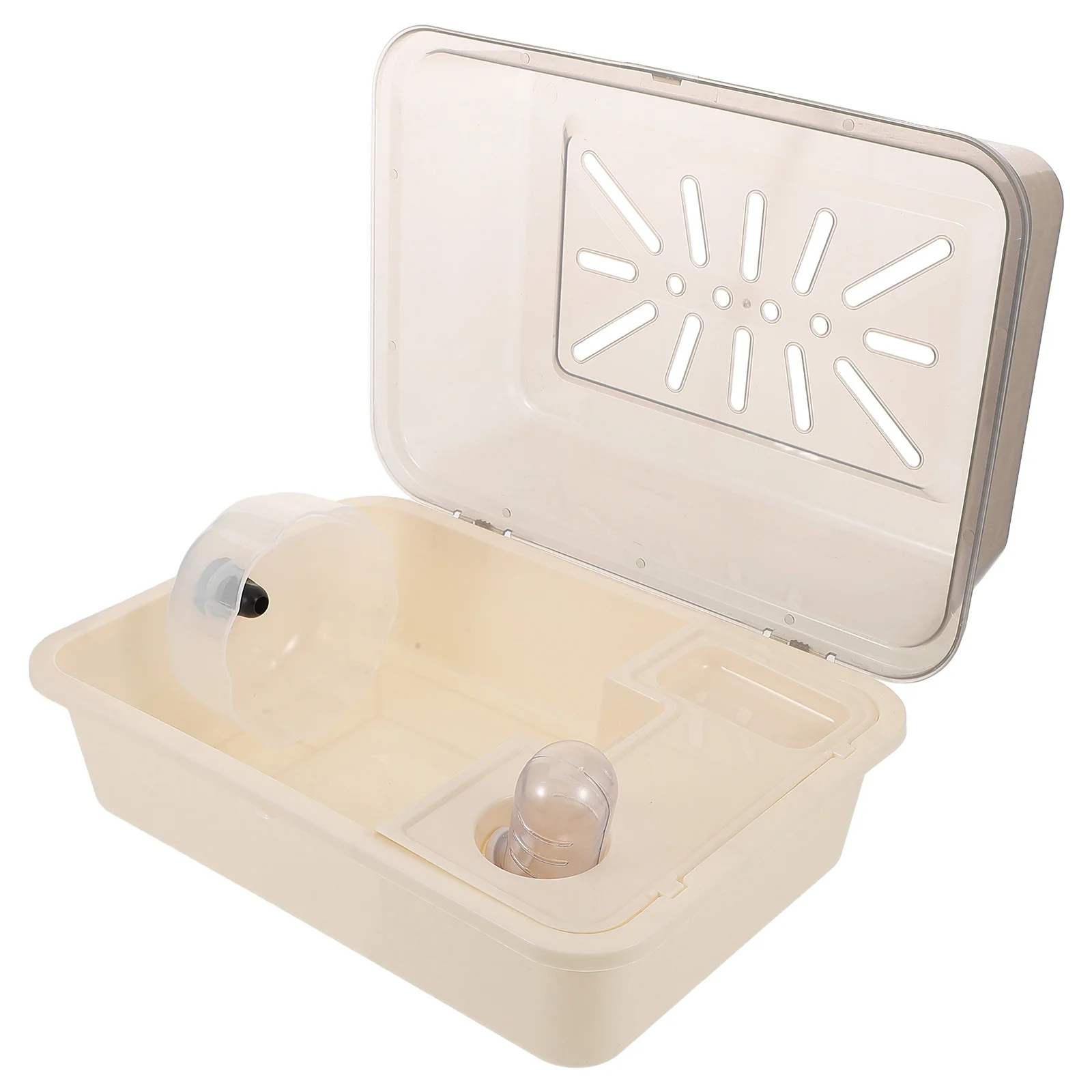 Portable Hamster Villa Cage Plastic Spacious Small Animal Carrier Travel Case Dwarf Hamsters Guinea Pigs Chinchillas Habitat
Portable Hamster Villa Cage Plastic Spacious Small Animal Carrier Travel Case Dwarf Hamsters Guinea Pigs Chinchillas Habitat