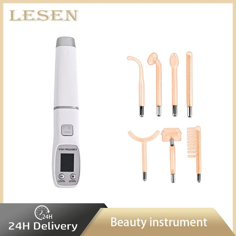 New 7 IN 1 Portable Handheld High Frequency Tube Acne Spot Wrinkles Remover Facial Beauty Care Remove Wrinkles Acne Facial
New 7 IN 1 Portable Handheld High Frequency Tube Acne Spot Wrinkles Remover Facial Beauty Care Remove Wrinkles Acne Facial