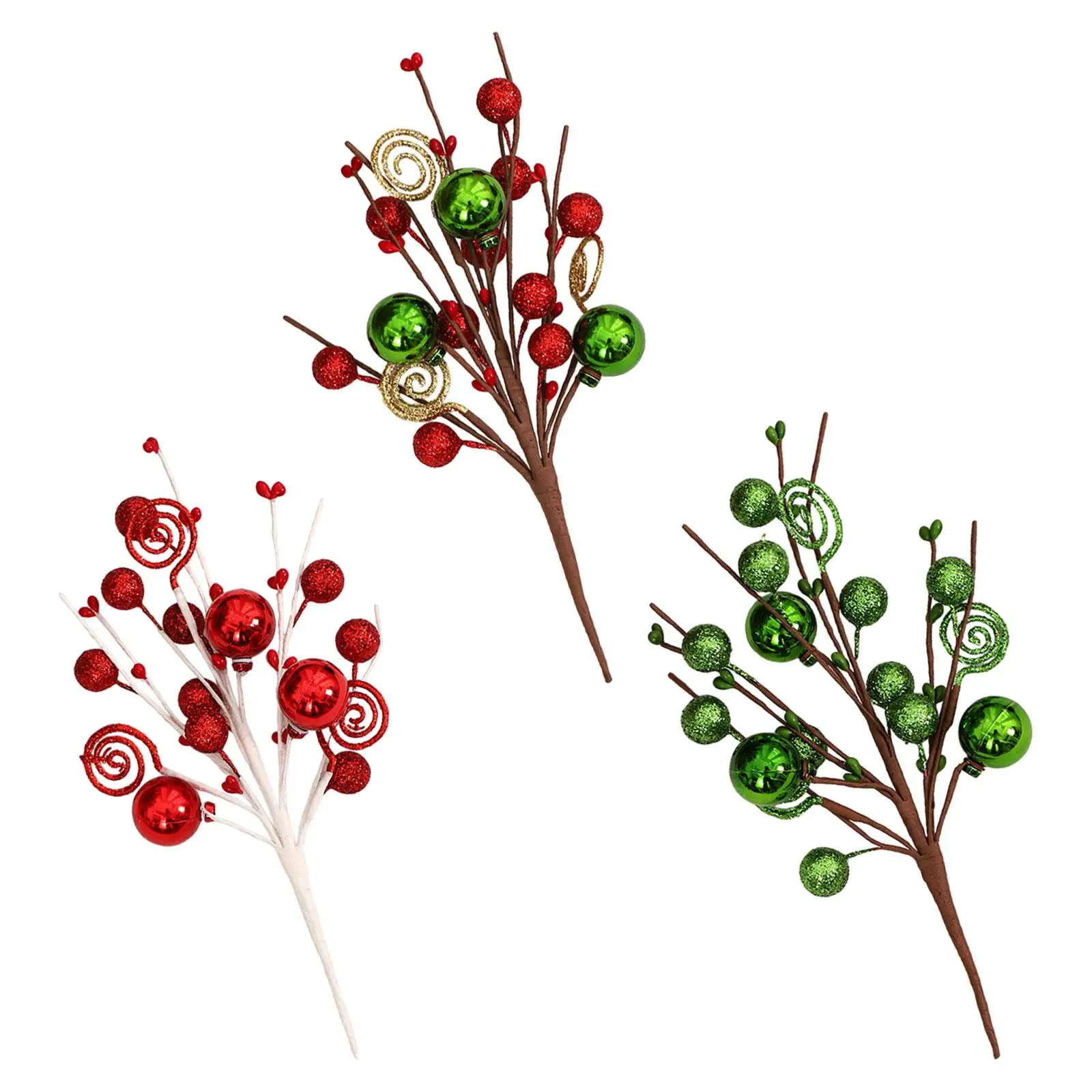 6 Pieces Christmas Glitter Ball Picks Christmas Tree Branch Glitter Ball Toppers for Home Decor Christmas Tree Party Home Supply
6 Pieces Christmas Glitter Ball Picks Christmas Tree Branch Glitter Ball Toppers for Home Decor Christmas Tree Party Home Supply