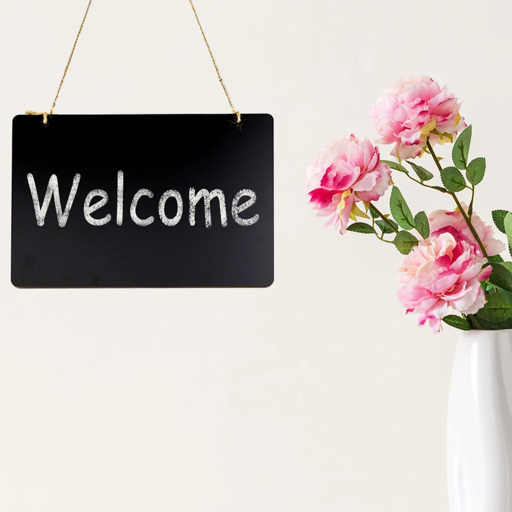 8Pcs Wooden Hanging Chalkboard with Rope Small Blackboard for Store Menu Board Message Tag Craft Decor Wood Chalkboard Sign
8Pcs Wooden Hanging Chalkboard with Rope Small Blackboard for Store Menu Board Message Tag Craft Decor Wood Chalkboard Sign