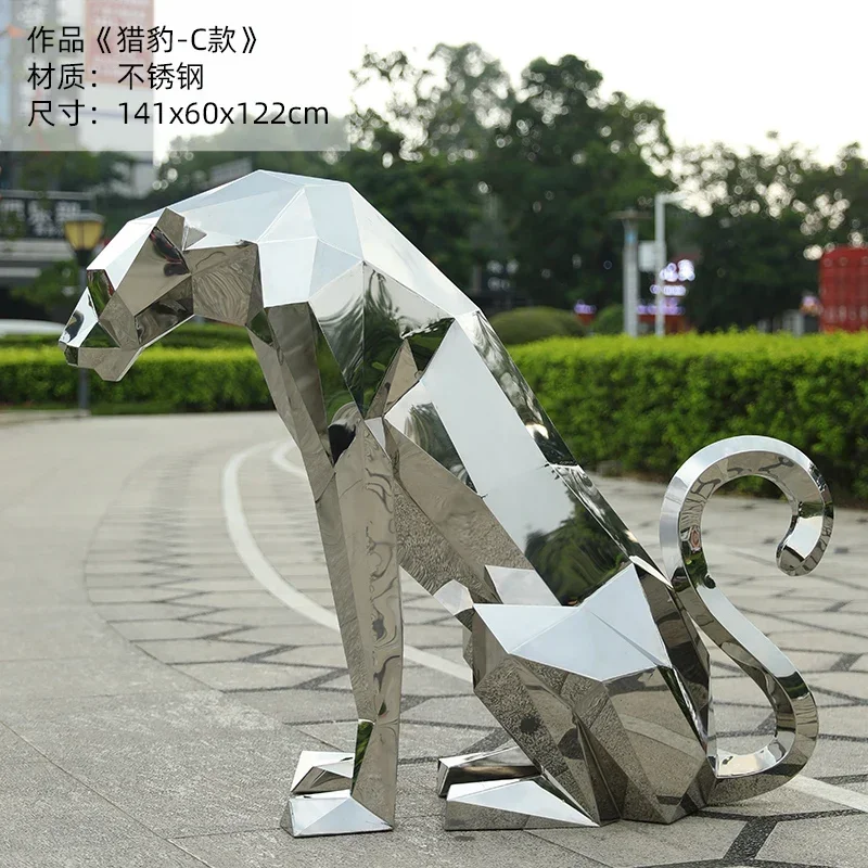 AAOutdoor Garden Animals Large Floor Sculpture Ornament Leopard Outdoor Cheetah Landscape Artwork
AAOutdoor Garden Animals Large Floor Sculpture Ornament Leopard Outdoor Cheetah Landscape Artwork