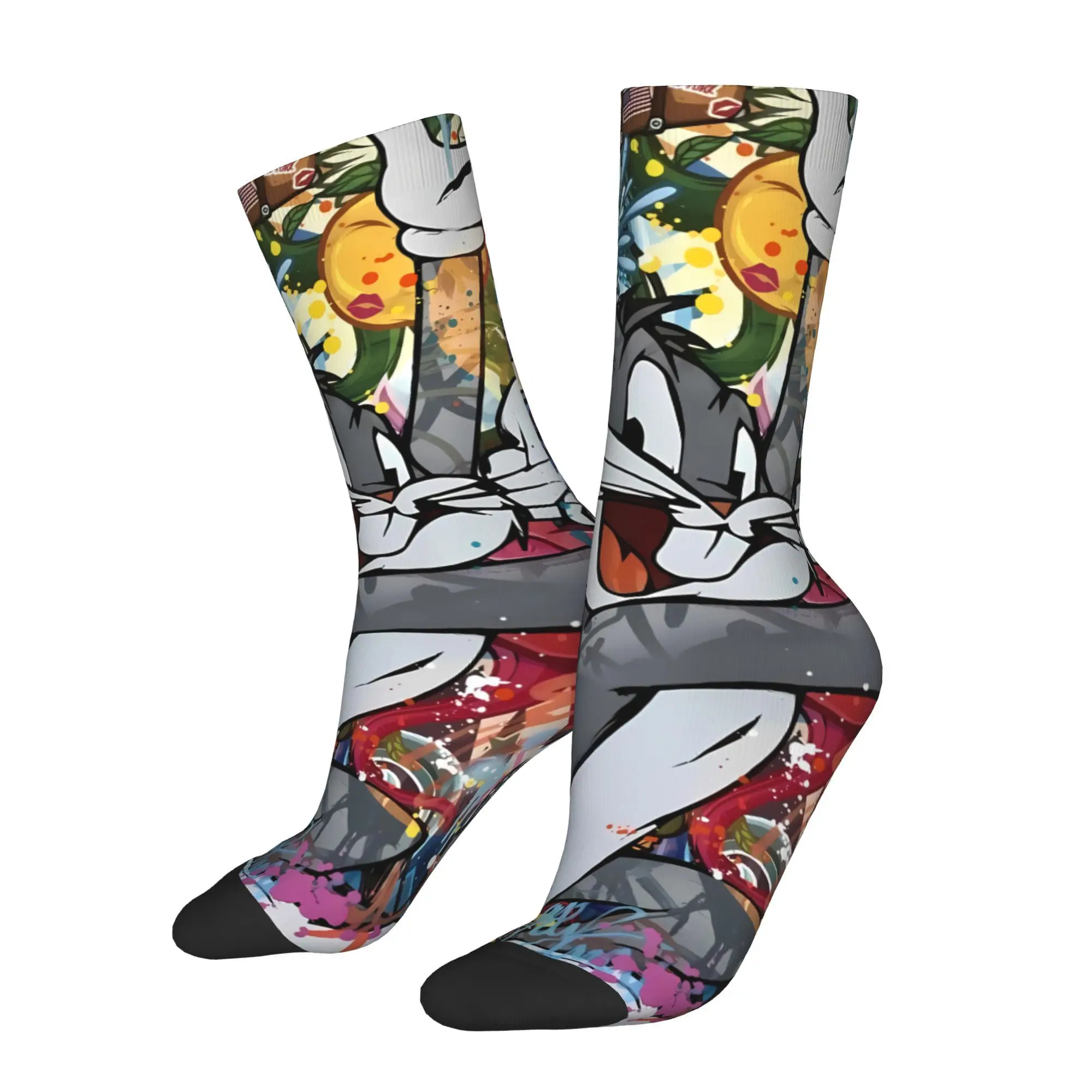Magic Funny Rabbit Animation Men Socks Cycling Year Round Comfort Stockings for Cycling Daily Wear
Magic Funny Rabbit Animation Men Socks Cycling Year Round Comfort Stockings for Cycling Daily Wear