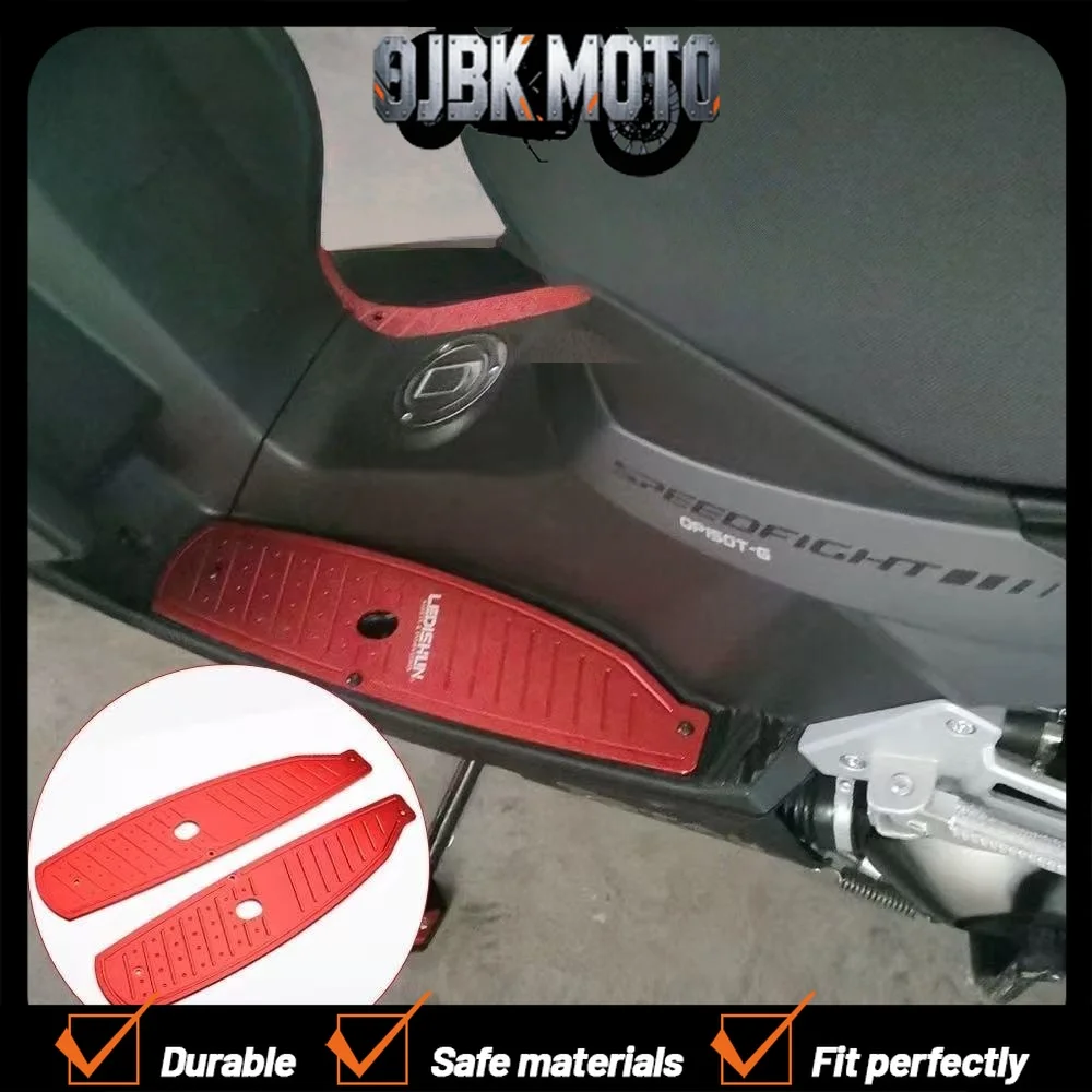 【Perfect fit】Suitable for Peugeot Speedfight SF4 and SF3 modified foot pedals, aluminum alloy platform, anti-slip foot pads.
【Perfect fit】Suitable for Peugeot Speedfight SF4 and SF3 modified foot pedals, aluminum alloy platform, anti-slip foot pads.