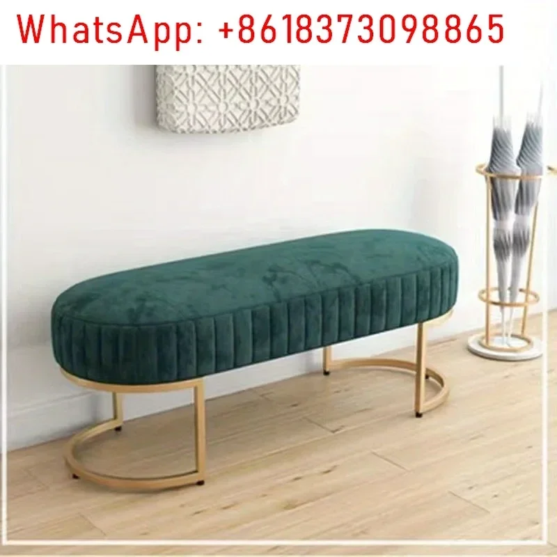 Ottomans Long Sofa Bench, Nordic Fabric Shoe Changing Bench, Home Doorway Corridor Fitting Room Chair
Ottomans Long Sofa Bench, Nordic Fabric Shoe Changing Bench, Home Doorway Corridor Fitting Room Chair