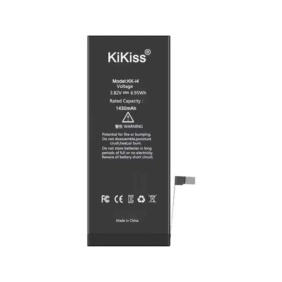 Оптимизированный аккумулятор для мобильного телефона емкостью 1420 мАч для iPhone 4 4 
Оптимизированный аккумулятор для мобильного телефона емкостью 1420 мАч для iPhone 4 4