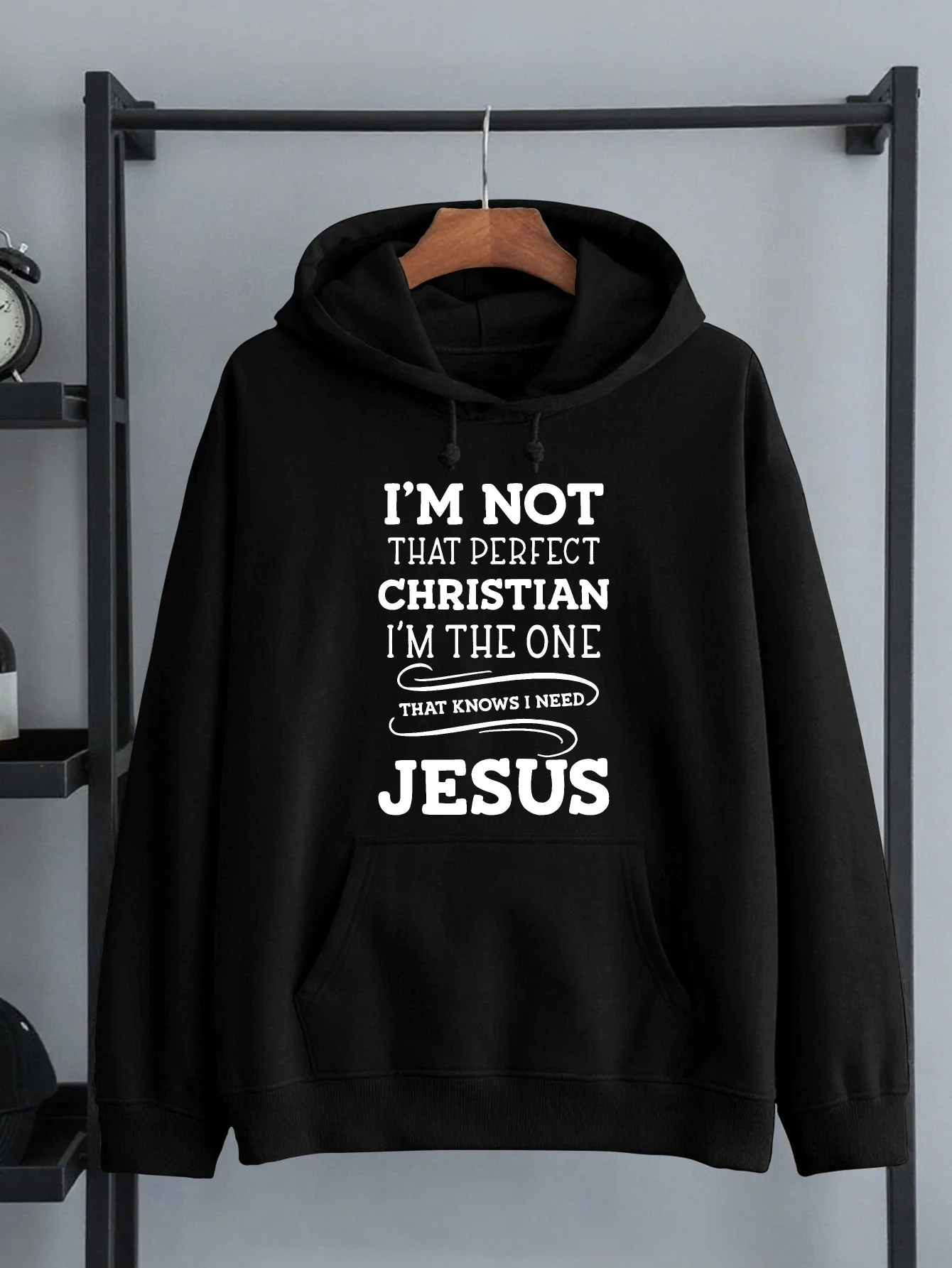 Jesus Man Hoodie, with Jesus Christ and Cross Print - Winter Warmth and Comfortable Style, Belief Apparel, Casual Church Attire
Jesus Man Hoodie, with Jesus Christ and Cross Print - Winter Warmth and Comfortable Style, Belief Apparel, Casual Church Attire