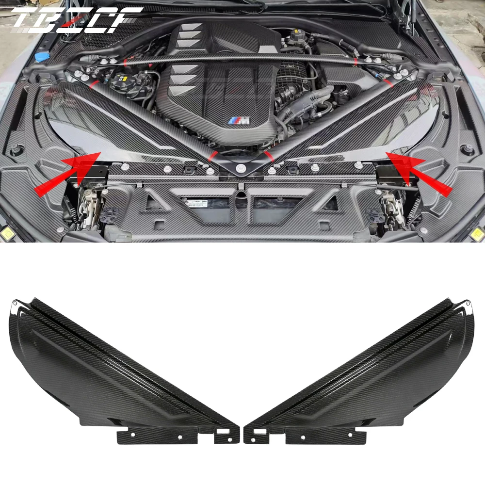 Dry Carbon Fiber Engine Bay Air Intake Cover For BMW M3 M4 G80 G82 2021+ Guard Headlight Light Eyebrow Cover Battery Cover
Dry Carbon Fiber Engine Bay Air Intake Cover For BMW M3 M4 G80 G82 2021+ Guard Headlight Light Eyebrow Cover Battery Cover