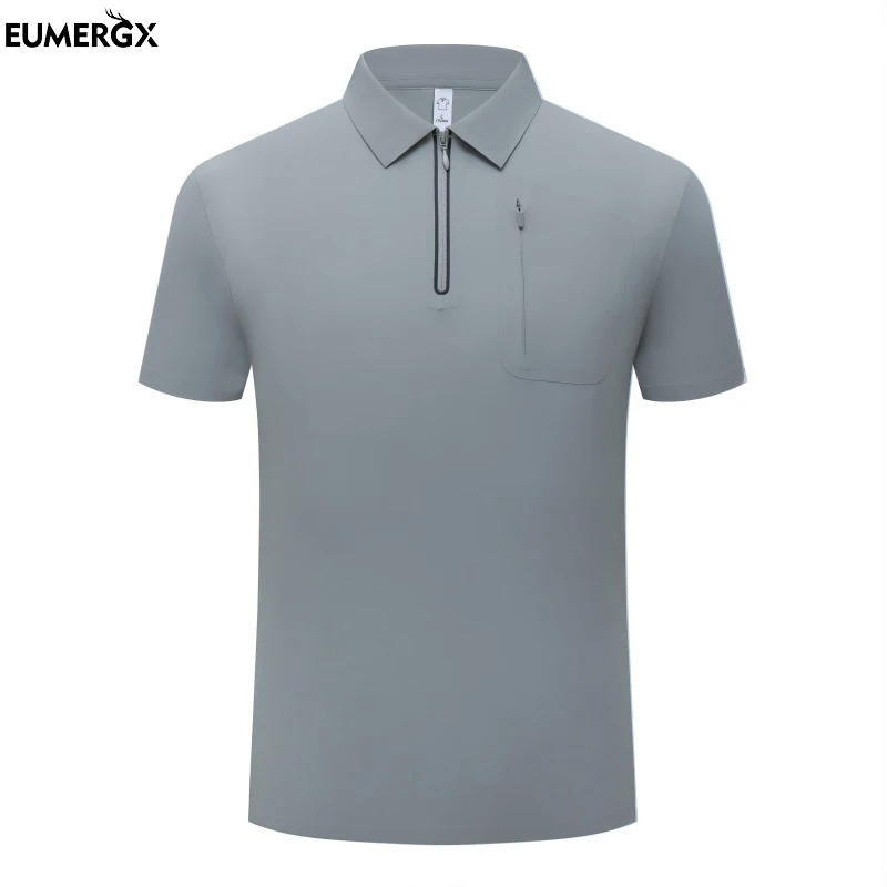 EUMERGX Men's Women's Polo Shirt Lightweight Quick Dry Stretch Golf Wear Hiking Camping Mountaineering Running Lapel T-Shirt
EUMERGX Men's Women's Polo Shirt Lightweight Quick Dry Stretch Golf Wear Hiking Camping Mountaineering Running Lapel T-Shirt