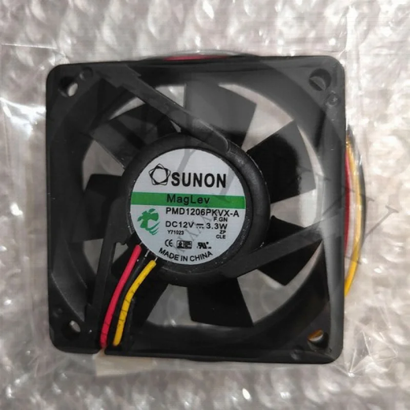 1 шт. новый для SUNON PMD1206PKVX-A 12 В 3,3 Вт 3-проводной вентилятор охлаждения # QW.
1 шт. новый для SUNON PMD1206PKVX-A 12 В 3,3 Вт 3-проводной вентилятор охлаждения # QW.