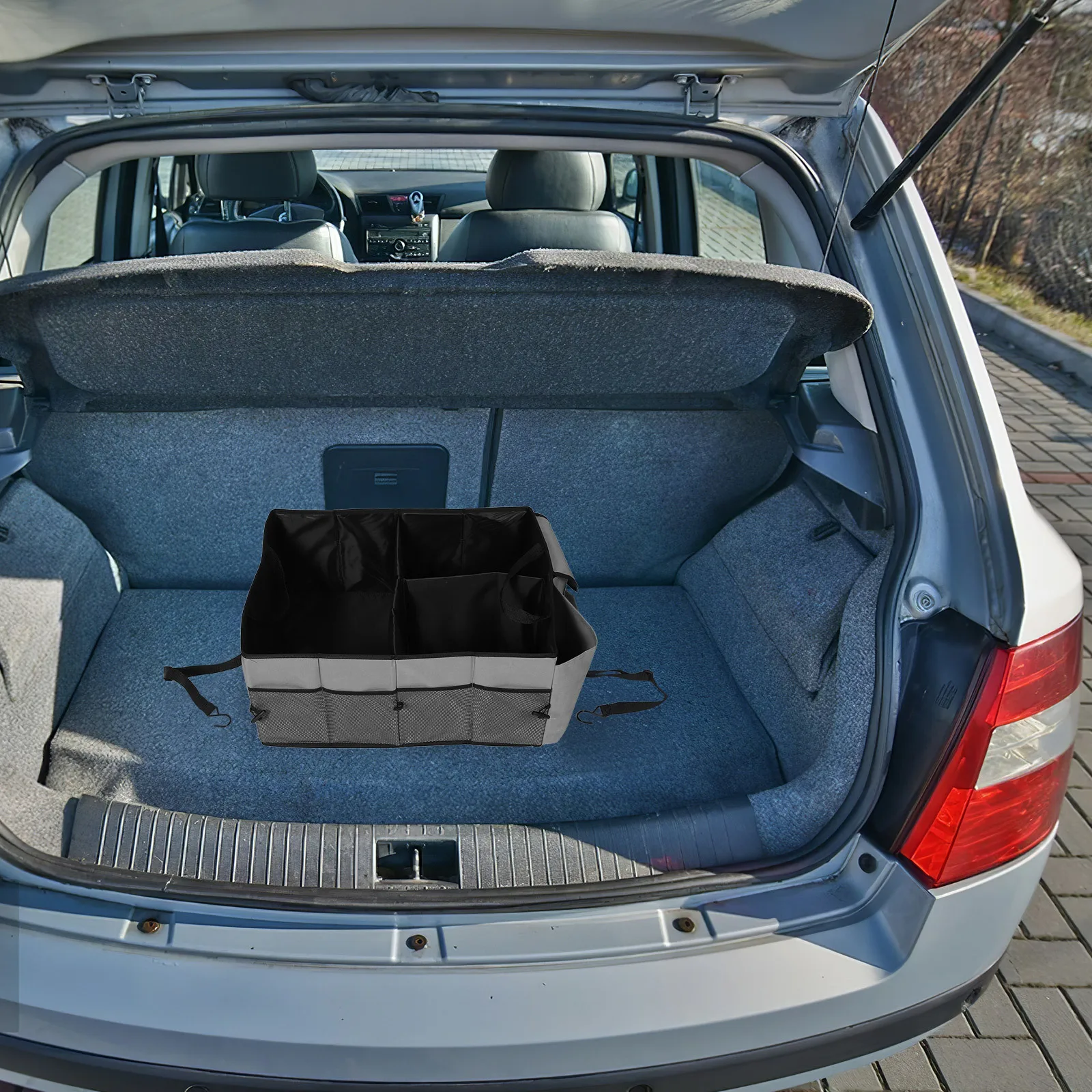 Car Organizer Trunk Storage Multi-Compartment Organized Accessible Stylish Car Interior Accessories for Women Trunk Organizer
Car Organizer Trunk Storage Multi-Compartment Organized Accessible Stylish Car Interior Accessories for Women Trunk Organizer