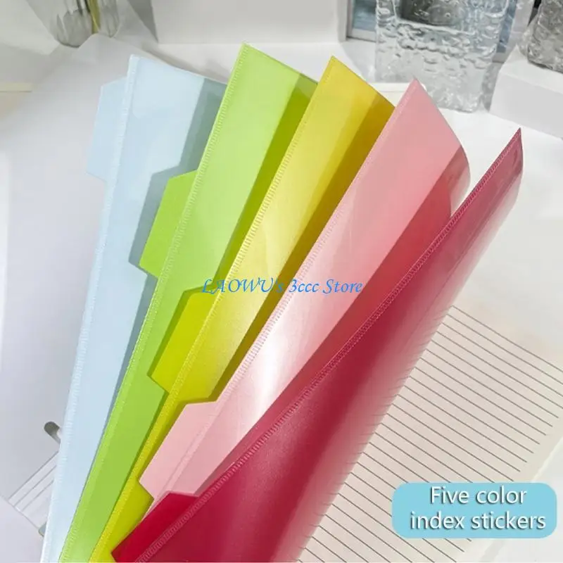 Y8AD 5 Pcs 3 Holes File Folders Document Bag Document Organizers Plastic Dividers Index Page Folders School Office Supplies
Y8AD 5 Pcs 3 Holes File Folders Document Bag Document Organizers Plastic Dividers Index Page Folders School Office Supplies