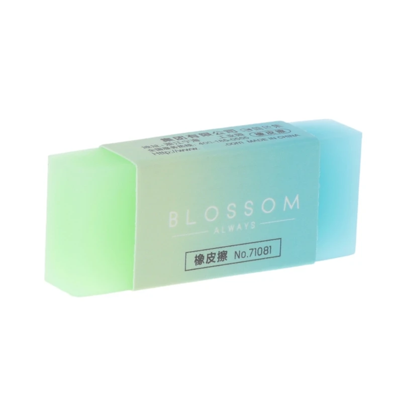 ADWE Rectangular Eraser Gradient Color Eco-friendly Eraser School Office Stationery Supplies for Student Kids Adults Writing
ADWE Rectangular Eraser Gradient Color Eco-friendly Eraser School Office Stationery Supplies for Student Kids Adults Writing