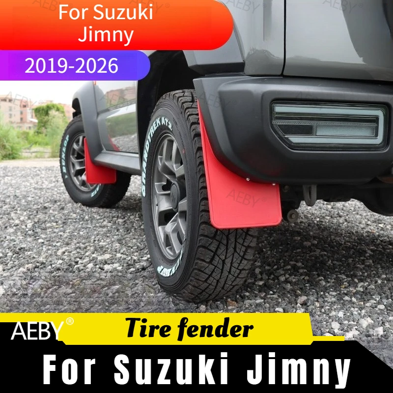 For Suzuki Jimny 2019-2026 fender splash guard,Heavy Duty Rubber No Drills,Tire fender,mudguard,Car external accessories
For Suzuki Jimny 2019-2026 fender splash guard,Heavy Duty Rubber No Drills,Tire fender,mudguard,Car external accessories